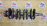 Коленвал Honda D13B Logo GA3 New, по диагонали 83 мм., диаметр 45/40 мм. посадочное под шкиф 24 мм ( 7A )