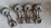 Поршень с шатуном Mitsubishi 6D17 D 38mm