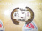 Колодки тормозные Honda Odyssey RA1/RA2/RA6/RA7/RA8/CM1/CM2/CM3/TA1/TA4/RD4/RD5/UA4/UA5/RF1/RF3/RF6/RN1/RN5 RR. Дисковые тормоза. На ручник с пружикам