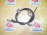 Тросик Ручника Honda ES1/ES3 Civic Ferio зад, лев 2WD Барабанные тормоза. 47560-S5A-043