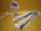 Петля капота Volkswagen Polo 6R1 '2009-2014 Hatchback пара 6R0823302A 6R0823301A (Белый)