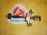 Ограничитель двери Toyota Hilux Surf KZN185 зад, лев