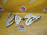Петля капота BMW X1 E84 '2008-2015 пара 41002993150 41002993149 (Белый)