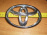 Эмблема Toyota 13 см.