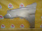 Крыло Hyundai Accent MC '2005-2010 перед, лев Verna 2006-2009, под повторитель (тычки, царапины) (Золотистый)
