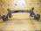 Балка SUZUKI YB41S/YB11S SX4 4WD ABS Disk. В  сборе с тросами ручника. R