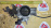 Заслонка дроссельная Toyota 1FZ-FE Land Cruiser FZJ105 '01.1998-08.2002 22210-66100 + 22270-66020 / 136800-1210 ДЕФЕКТ КОРПУСА без датчика положения