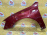 Крыло Hyundai Sonata NF/EK '2005-2010 перед, лев с повторителем (вмятины, тычки) 663103K200 (Красный)