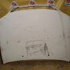 Капот TOYOTA Vista SV50 '1998-2003 53301-32170