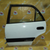 Дверь боковая Toyota Sprinter Carib AE110 зад, лев (цена за голое железо)