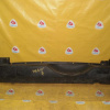 Бампер MITSUBISHI Pajero IO H66W зад 3door