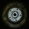 Ступица Toyota JZX100/JZX101/JZX105/GX105/JZS151/JZS153/JZS155/JZS157 Chaser/Cresta/Mark II зад, лев 2WD/4WD ABS.В сборе с диском и суппортом. Под колодки-