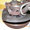 Ступица Toyota SV40/SV41/SV42/CV40 Camry/Vista перед, прав 2WD ABS.В сборе. Диаметр диска-255мм.Толщина-25мм.5*114.Суппорт-(57-25). 43211-32090.43211-32091.43