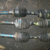 Привод Mitsubishi V24W/V46W Pajero перед, лев 25 шл.