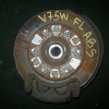 Ступица MITSUBISHI V73W Pajero '2002 6G74 перед, лев ABS