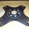 Маховик Mitsubishi 4G63-T RVR N23W/N43W a/t W4A331FM6(FP6) DOHC пластина 7+4 отверстия MD754226 / MD760092