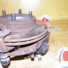 Ступица Toyota AE100/AE101/AE110/EE100/EE101/EE110/EE111/AE104/AE114 Corolla/Sprinter перед, лев 2WD/4WD Суппорт-(51-18). ABS.В сборе.Диаметр диска- 238 мм.Т