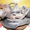 Ступица Toyota AE100/AE101/AE110/EE100/EE101/EE110/EE111/AE104/AE114 Corolla/Sprinter перед, лев 2WD/4WD Суппорт-(51-18). ABS.В сборе.Диаметр диска- 238 мм.Т