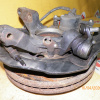 Ступица Toyota/Lexus MCU15/MCU10/ACU15/ACU10 Harrier#RX300 '2001-2003 1MZ-FE/2AZ-FE перед, лев ABS. В сборе. Под большую колодку(ＰＡ５６０Ｈ). 43212-33070. 04465-