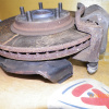 Ступица Toyota/Lexus MCU15/MCU10/ACU15/ACU10 Harrier#RX300 '2001-2003 1MZ-FE/2AZ-FE перед, прав ABS. В сборе. Под большую колодку(ＰＡ５６０Ｈ) 43211-33070. 04465-4