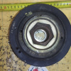 Шкив коленвала HONDA D15B/D16A/D16W1 4+4+4 ручейка диаметр 28 мм. ДЕФЕКТ СКОЛЫ 13810-P2K-J01