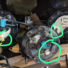 Бензонасос Honda RF3 дефект трубки