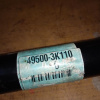 Привод Hyundai NF/EK Sonata G4KA/G4KC перед, лев 2.0-2.4 4AT ABS