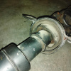 Кардан BMW 3-Series E46 R M54B25/M54B30/M57D30 4WD 5AT 5MT L=1244MM/NV-124 (дефект подвесного) 26117502959