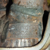 Коллектор выпускной Toyota 2AZ-FE Estima ACR30/ACR40/ACU20 '02.2000-04.2003 2 катализатора OLD с катализатором 25051-28020 / 25051-28021