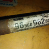 Привод Peugeot A7/WC 207 EP6/5FW/EP6C/5FS/5F01 перед, лев 4AT 9656098280