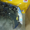 Бампер Peugeot 207 A7 '2006-2009 перед Sport в сборе (туманки)