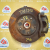 Ступица Nissan T31/J10/JJ10E X-Trail/Dualis/Qashqai перед, прав с суппортом и диском 40014JG000, 40202JG000