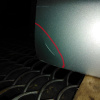 Дверь боковая Volkswagen Polo 9N1/9N3 '2001-2009 перед, прав Hatchback 5D в сборе (дефект) 6Q4831056P