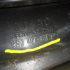 Рычаг Volkswagen Polo 6R1 перед, лев дефект сайлентблока '2009- 6R0407151F