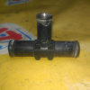 Тройник печки Toyota/Mitsubishi Kluger V/Sienta MCU25/NCP81/V75/V95 1MZ/1NZ/4M41/6G75/6G74 пластик, диаметр 17+17+14 мм.