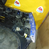 Бампер Peugeot 207 A7 '2009-2013 перед в сборе (туманки)