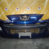 Бампер Peugeot 207 A7 '2009-2013 перед в сборе (туманки)