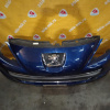 Бампер Peugeot 207 A7 '2009-2013 перед в сборе (туманки)
