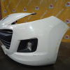Бампер Peugeot 207 A7 '2009-2013 перед в сборе (туманки)