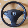 Подушка безопасности BMW 5-Series E60/E61 '2003-2007 3 спицы, с зарядом 2 фишки c мульти рулём кожа
