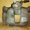 Суппорт Peugeot 207 EP6C/5FS/5F01 перед, лев Bosch 0204YC1144 с креплением под диск 283 мм
