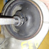 Подушка двигателя Nissan VQ20/VQ25/VQ30 Cefiro A32/A33 алюминий, ДЕФЕКТ перед, прав