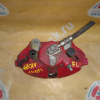 Суппорт Volkswagen 6R1 Polo CAVE перед, лев красн. под диск 288X25 1K0615123M