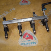 Форсунка Opel LUJ/A14NET Astra J P10 4 шт. комплект с рампой 55565971 55565970