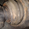 Кардан Mercedes W163 M-Class M112E32/M112E37 R 5AT (дефект подвесного) A1634100702