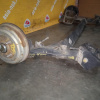 Балка Chevrolet T200/T250/T255 Aveo '2002- в сборе (барабан) R