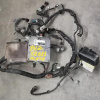 Коса ДВС Toyota 1NZ-FE Platz NCP12 2WD a/t + компьютер 89661-52611  мех. заслонка ( акпп 9 конт. ) контакты на компьютер в 2 ряда 82121-52040/-52041