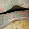 Суппорт Hyundai EF/DA Sonata перед, лев BC140044 2 поршня