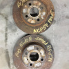 Диск тормозной Toyota NCP59 Probox/Succeed F 4WD
