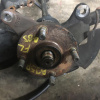 Ступица Mazda BJ3P/BJ5W перед, лев ABS 4шп.голая